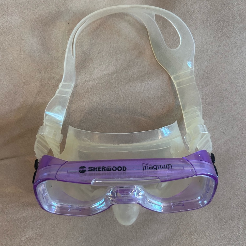 Purple Swim Goggles